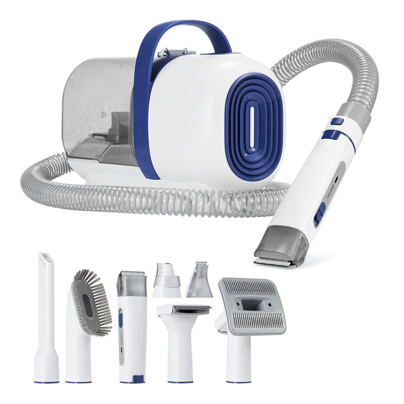 Paws & Purrz Advanced HairHero 7-in-1 Grooming Vacuum Blue