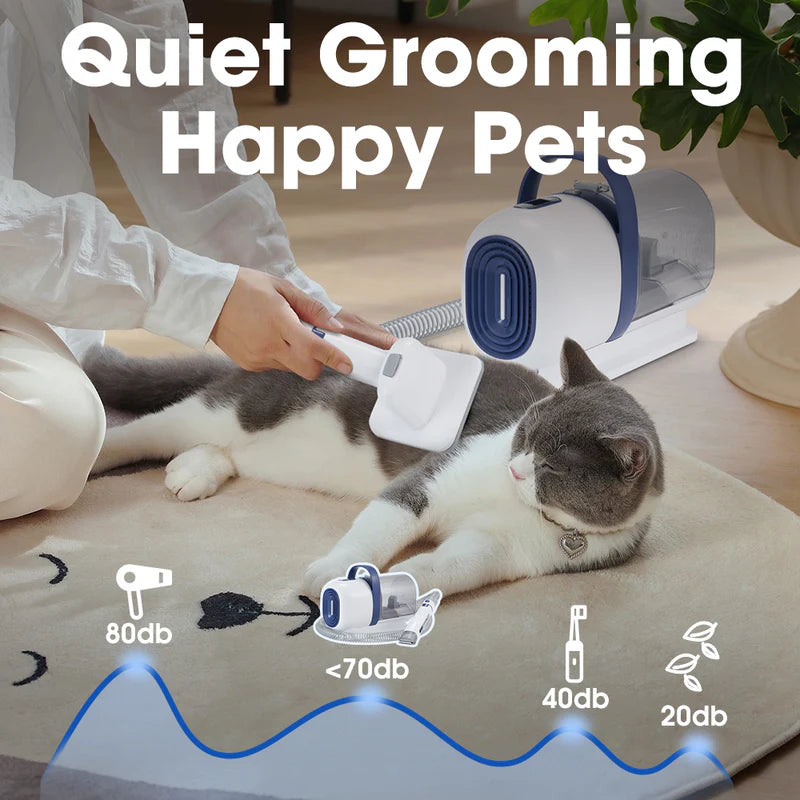 Paws & Purrz Advanced HairHero 7-in-1 Grooming Vacuum Blue