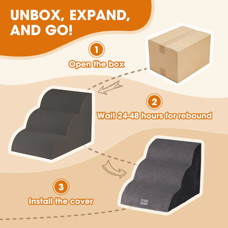 Paws & Purrz Cloudy Climb Pet Steps