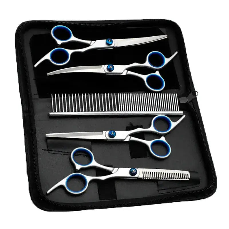 7" Professional Pet Grooming Shears Paws and Purrz