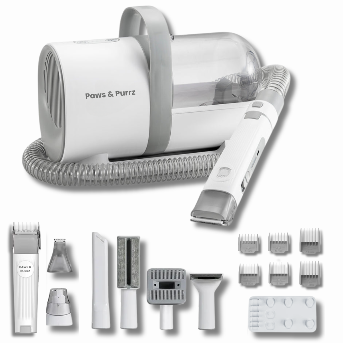 Paws & Purrz Advanced Pro 7-in-1 Pet Grooming Kit