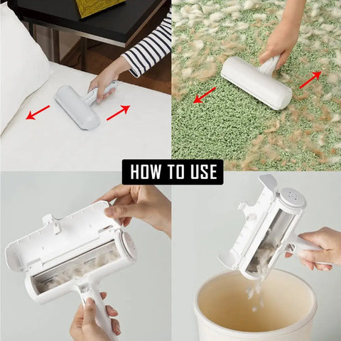 Pet Hair Remover - Reusable Brush