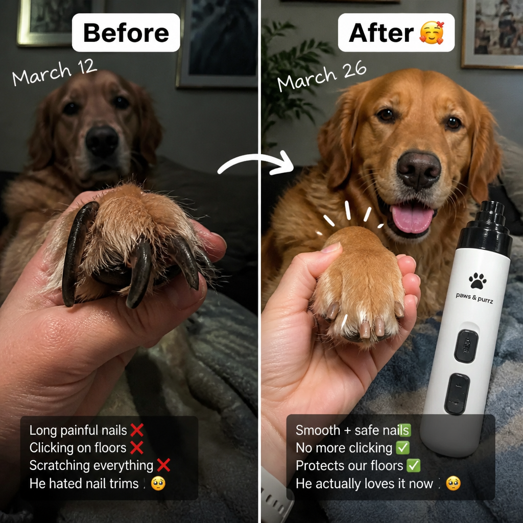Pet Nail Grinder: Calm, Quiet Grooming at Home