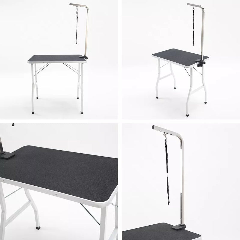 Advanced Foldable & Adjustable Pet Grooming Table for Professionals