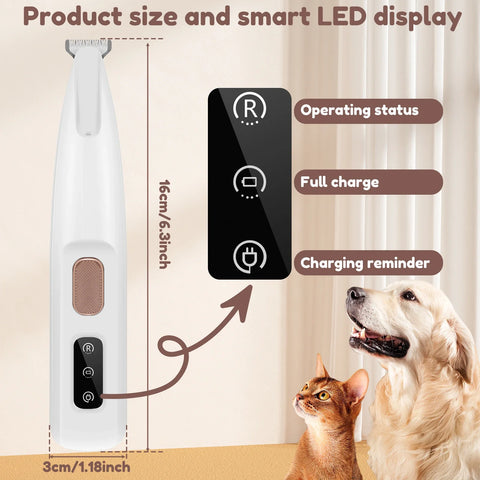 Paws & Purrz Advanced Pet Trimmer Pro