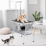 Advanced Foldable & Adjustable Pet Grooming Table for Professionals