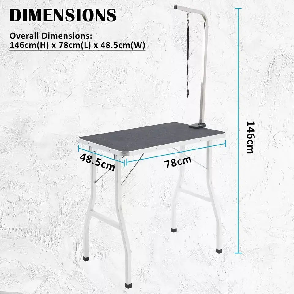 Advanced Foldable & Adjustable Pet Grooming Table for Professionals Paws and Purrz