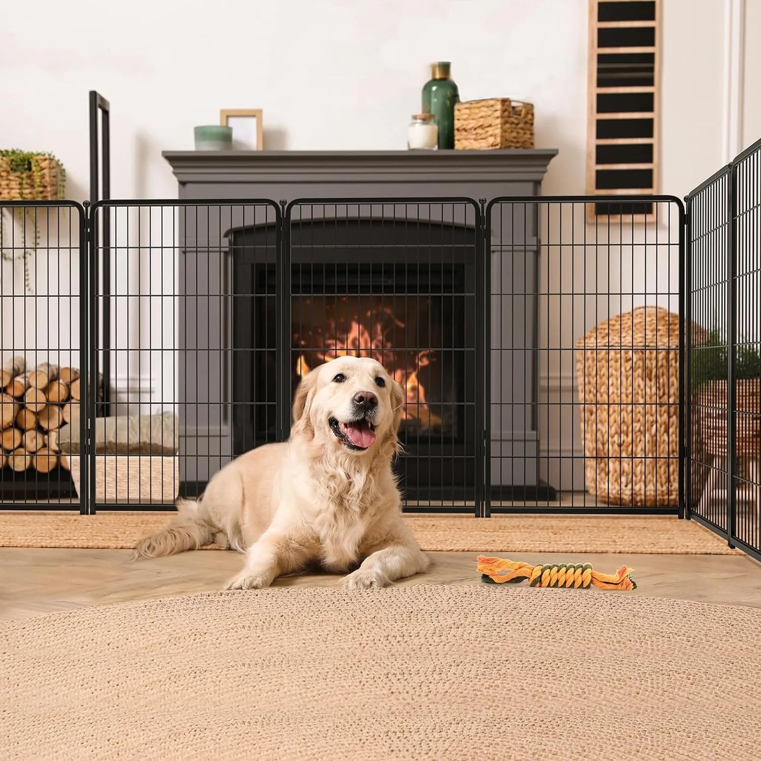 Dog 8 Panel Playpen