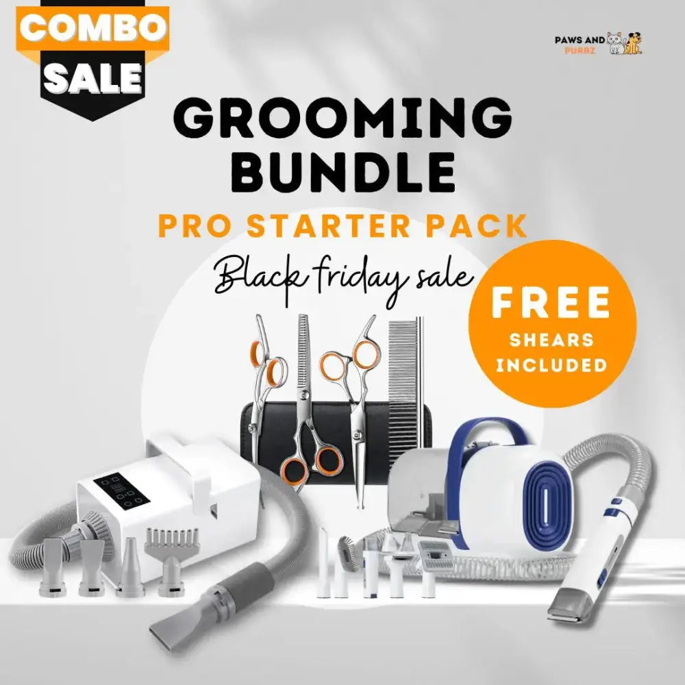 Grooming Bundle — Pro Starter Pack Paws and Purrz