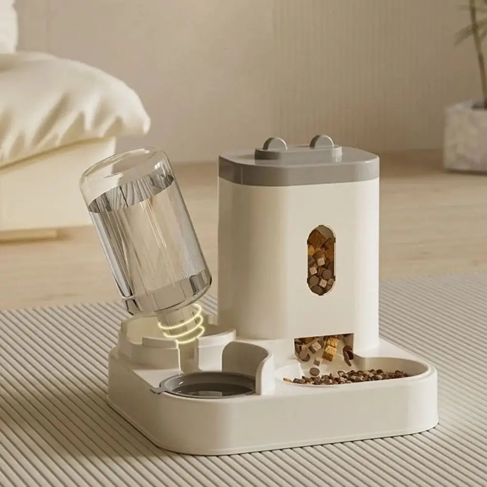 Paws & Purrz 2-in-1 Vertical Feeder & Drinker Paws and Purrz