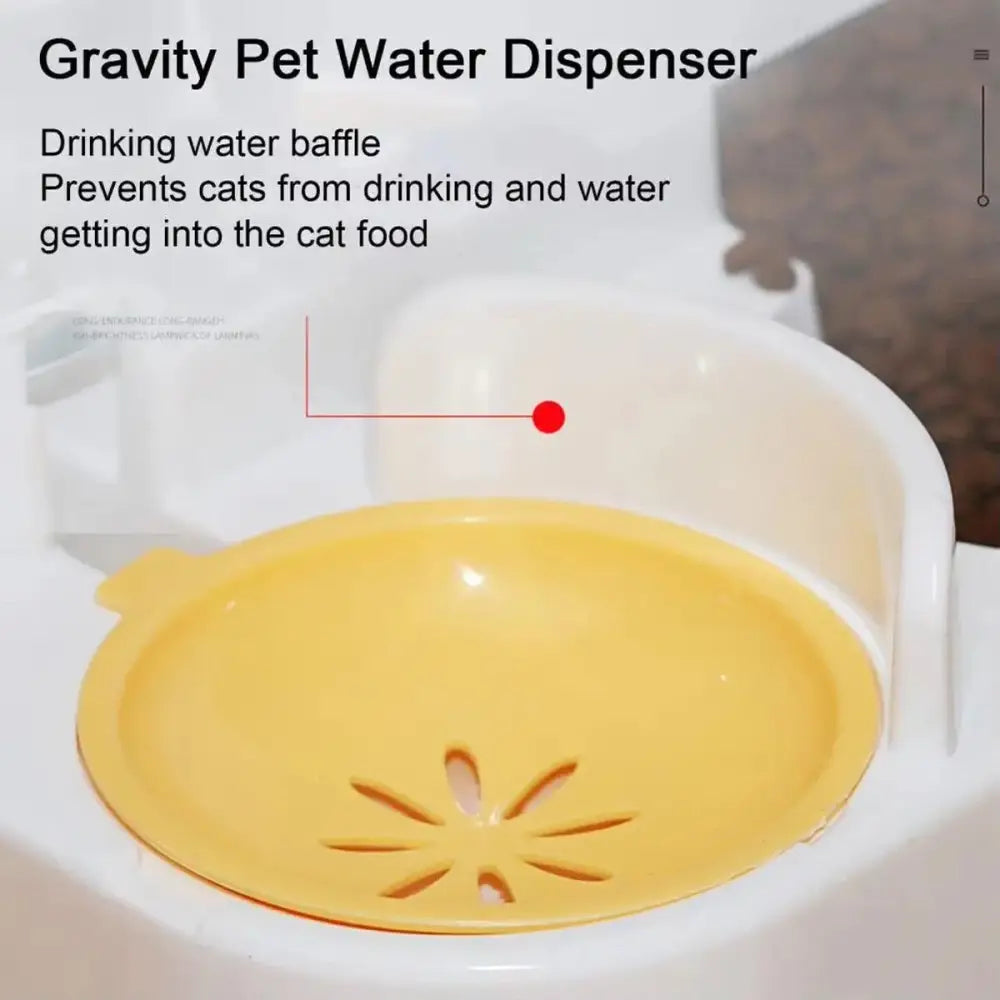 Paws & Purrz 2-in-1 Vertical Feeder & Drinker Paws and Purrz
