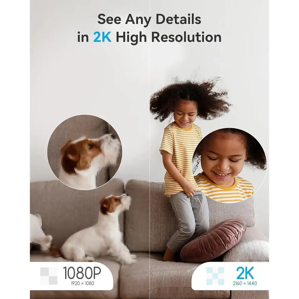 Paws & Purrz 2K Smart Pet Camera Paws and Purrz