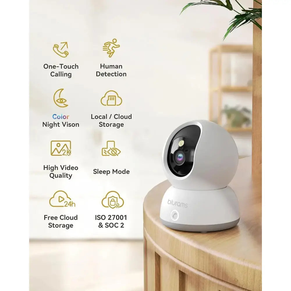 Paws & Purrz 2K Smart Pet Camera Paws and Purrz
