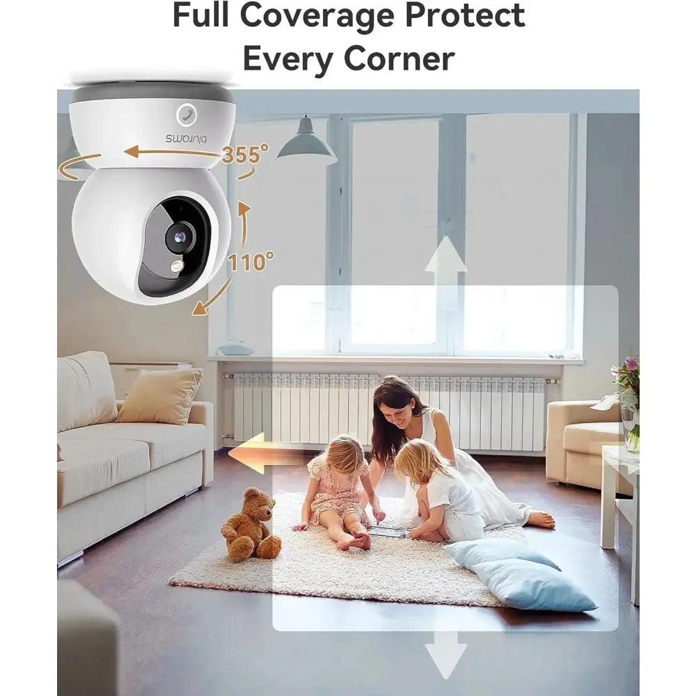 Paws & Purrz 2K Smart Pet Camera Paws and Purrz