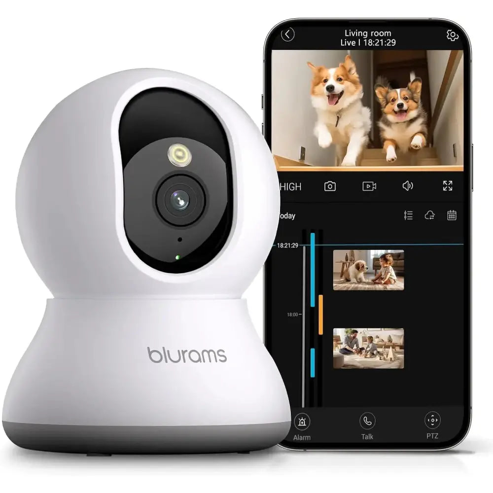 Paws & Purrz 2K Smart Pet Camera Paws and Purrz