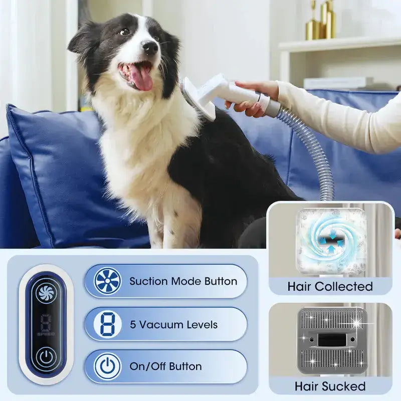Paws & Purrz Advanced HairHero 7-in-1 Grooming Kit (Gen 2) Paws and Purrz