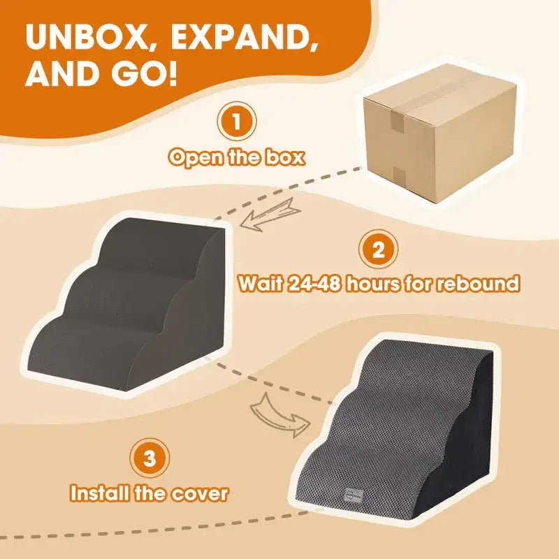 Paws & Purrz Cloudy Climb Pet Steps Paws and Purrz