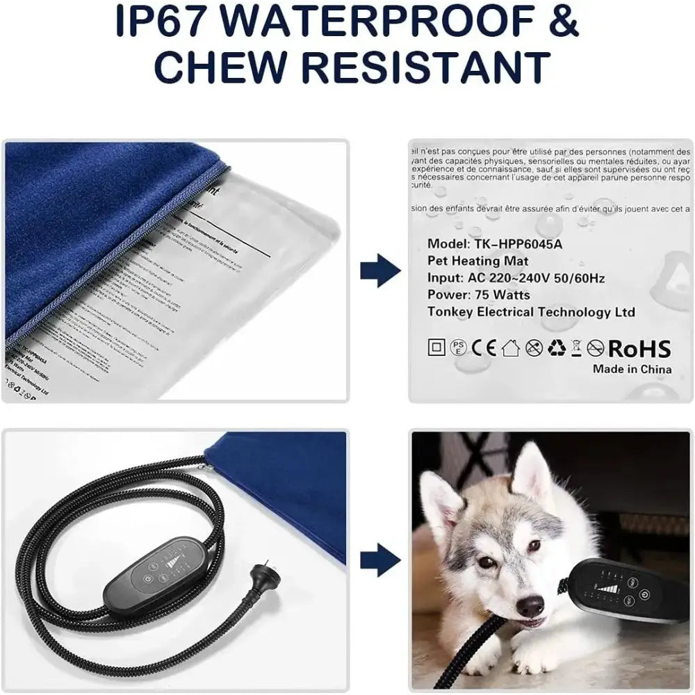 Paws & Purrz Heated Pet Pad Paws and Purrz