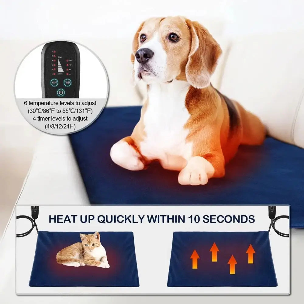 Paws & Purrz Heated Pet Pad Paws and Purrz
