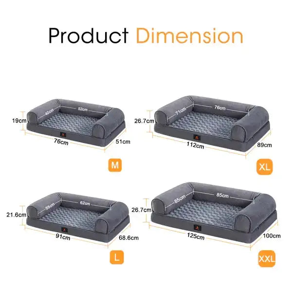 Paws & Purrz Orthopaedic Pet Sofa Bed Paws and Purrz