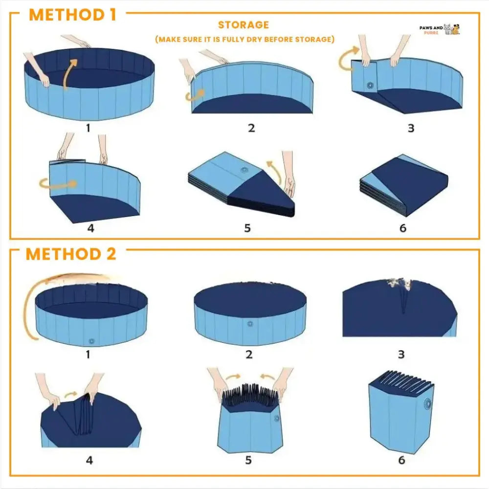 Paws & Purrz Summer Splash Doggy Pool Paws and Purrz