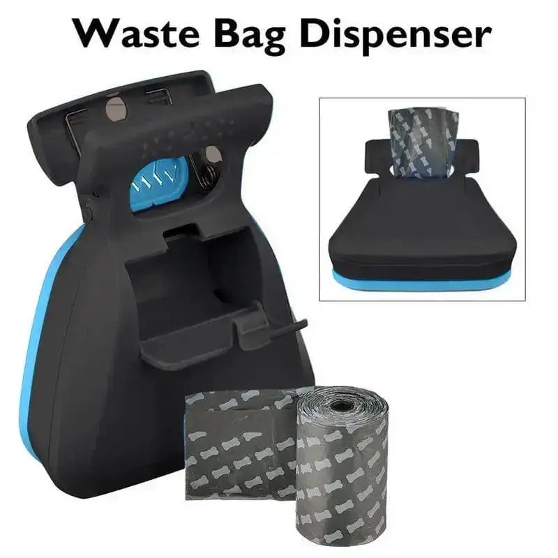 Paws & Purrz SwiftGrip™ Pet Poop Scooper with Waste Bag Dispenser Paws and Purrz