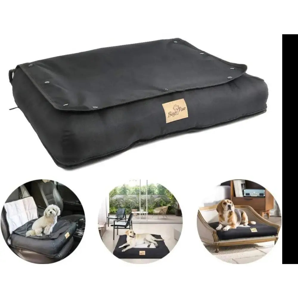 Pet Car Booster Seat Bed - Safety Carrier - Paws and Purrz