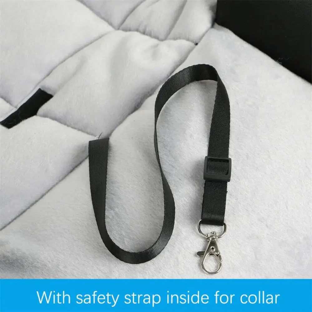 Pet Car Booster Seat Bed - Safety Carrier - Paws and Purrz