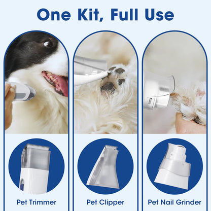 Paws & Purrz Advanced HairHero 7-in-1 Grooming Vacuum Blue