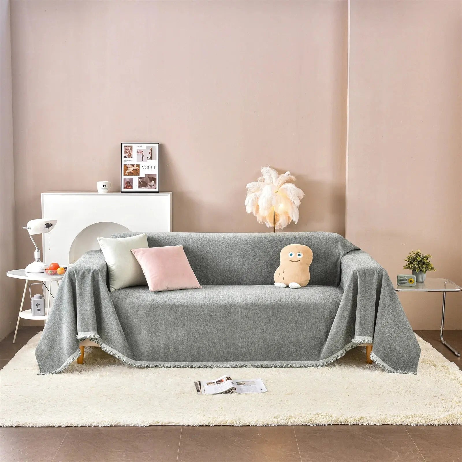 Paws & Purrz Chenille Couch Protector Paws and Purrz