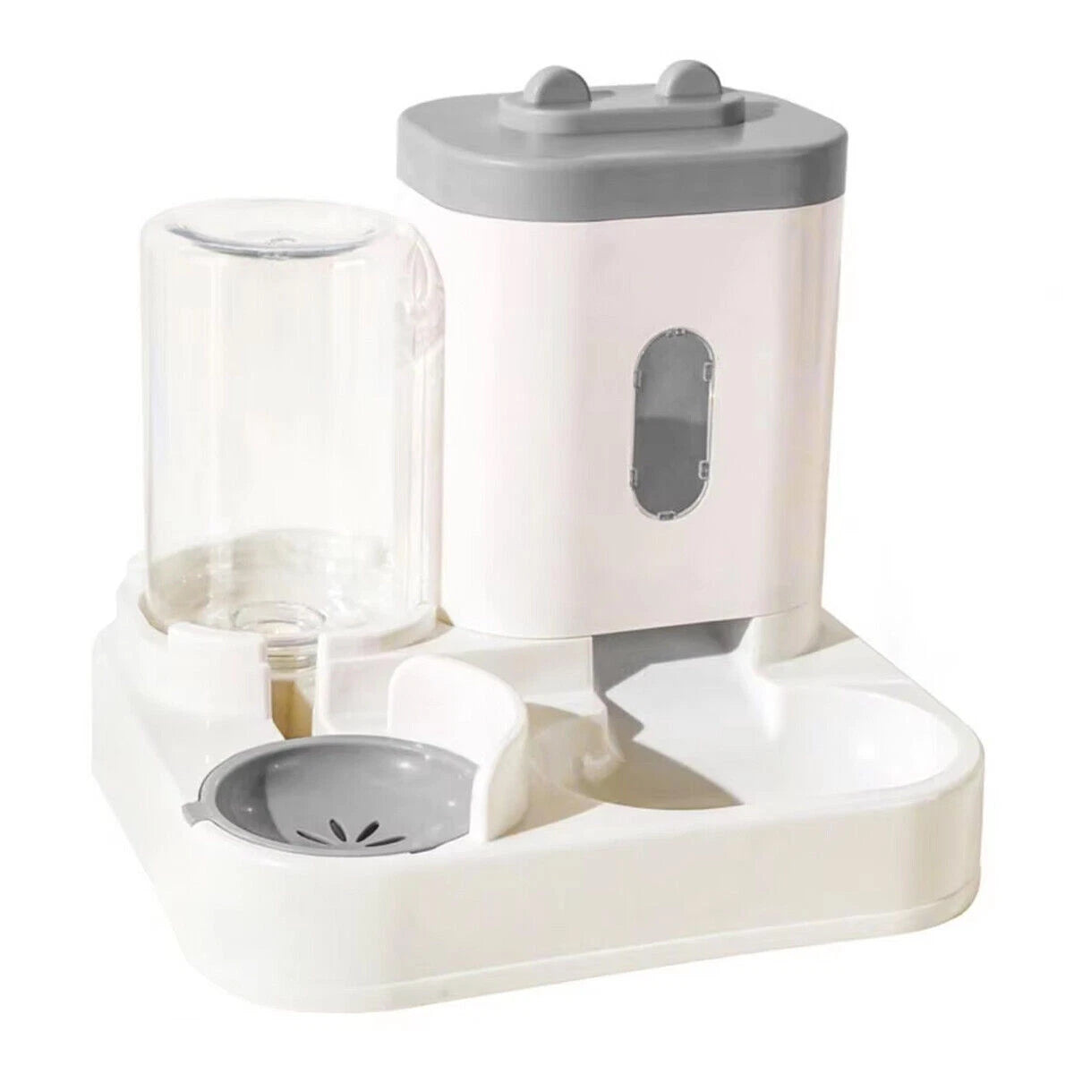 Paws & Purrz 2-in-1 Vertical Feeder & Drinker