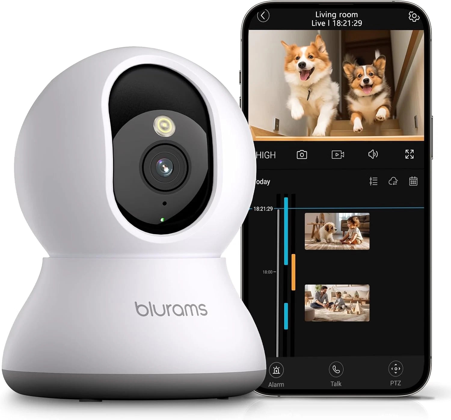 Paws & Purrz 2K Smart Pet Camera