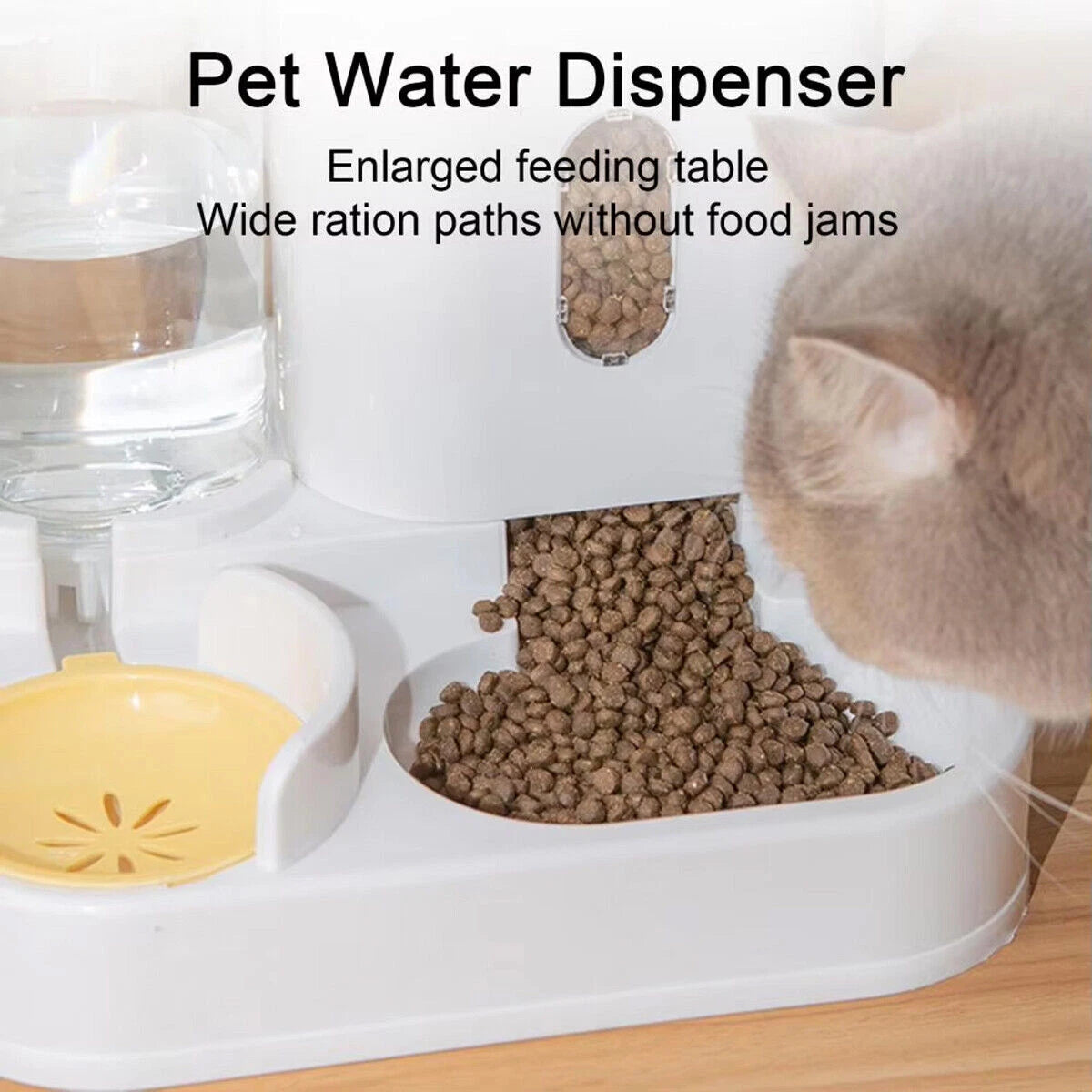 Paws & Purrz 2-in-1 Vertical Feeder & Drinker