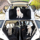 Pets Waterproof Car Seat Protector + 2 FREE Pet Seat Belt - Paws and Purrz