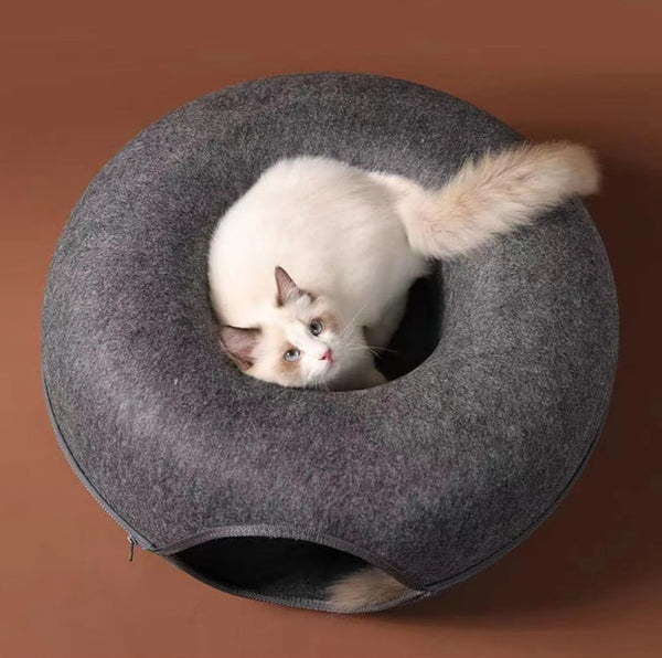 Cat Tunnel Bed - 50% OFF TODAY - Paws and Purrz