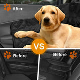 Pets Waterproof Car Seat Protector + 2 FREE Pet Seat Belt - Paws and Purrz