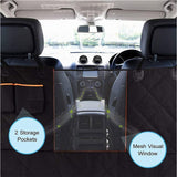 Pets Waterproof Car Seat Protector + 2 FREE Pet Seat Belt - Paws and Purrz